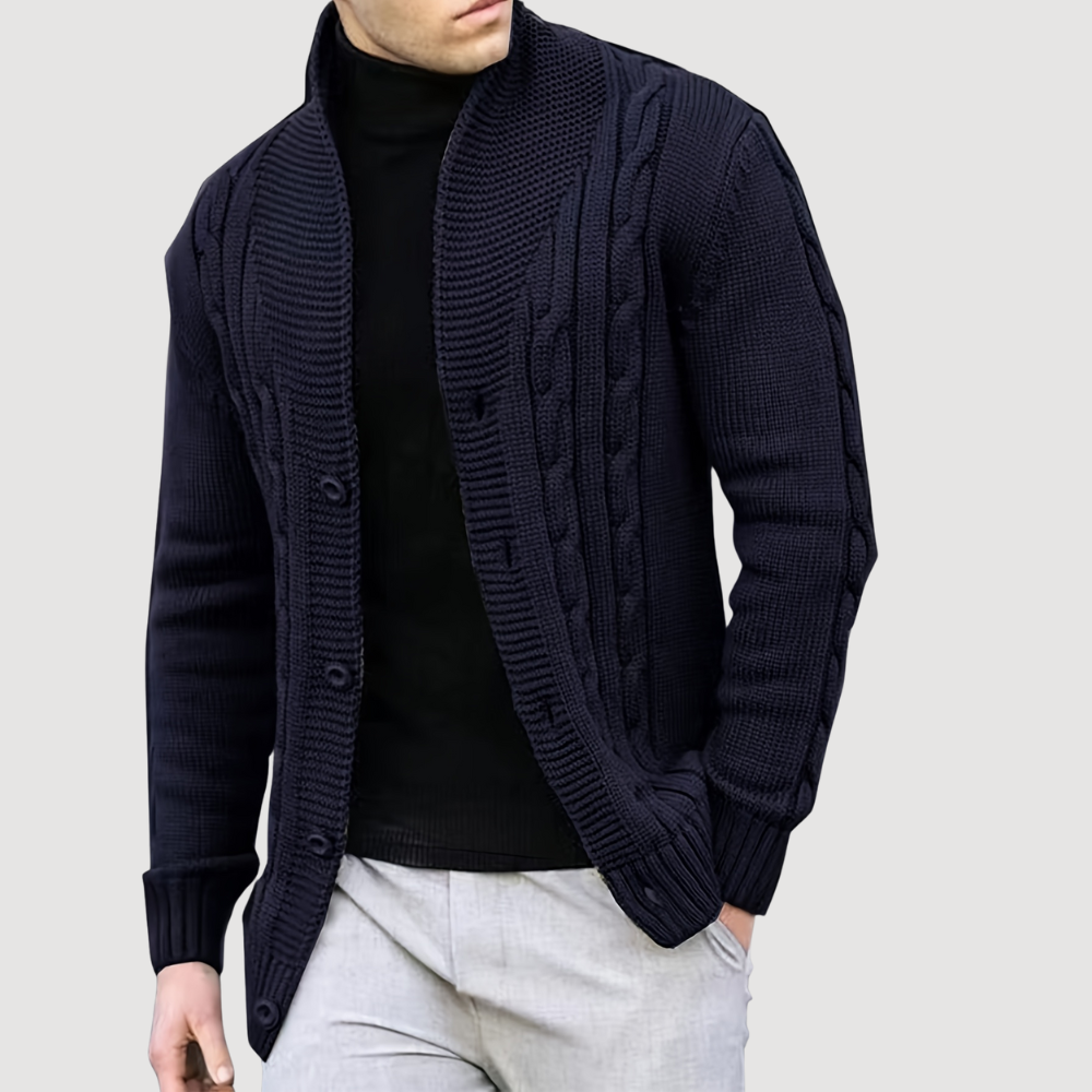 Léonard | Cardigan con bottoni in maglia