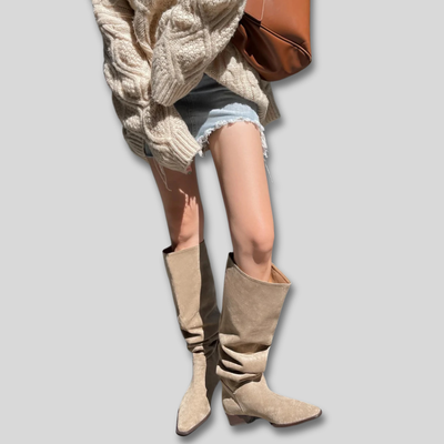 Laszlina - Stivali Eleganti al Ginocchio