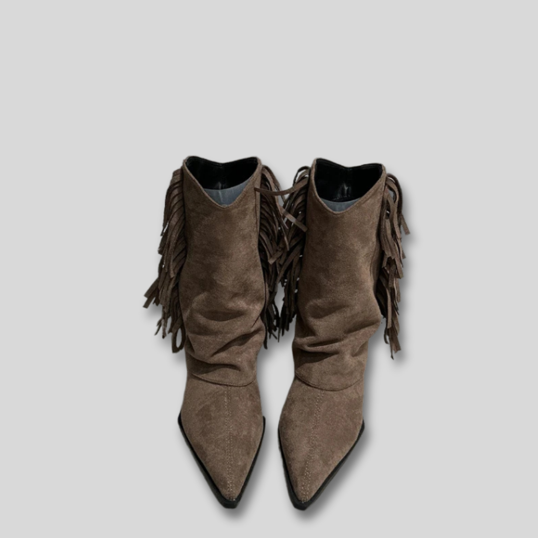 Solange - Stivali Cowboy in Suede