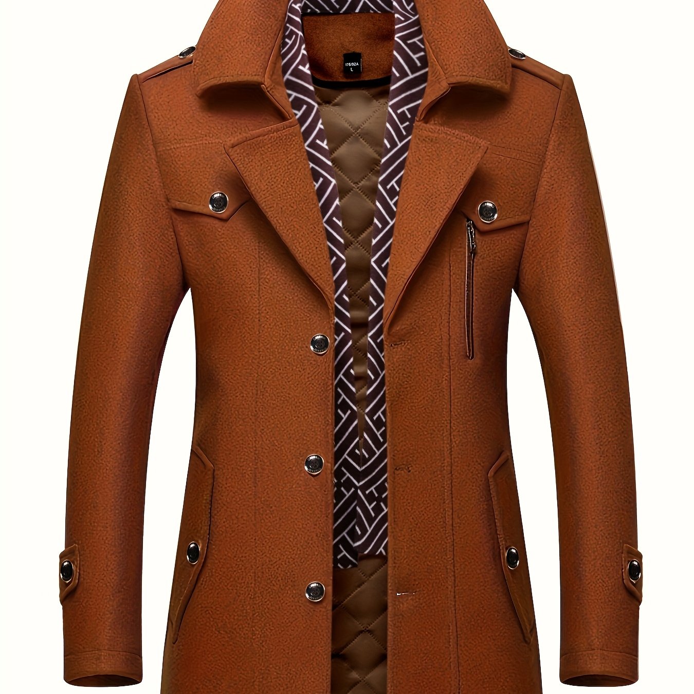 Étienne | Cappotto lungo da uomo