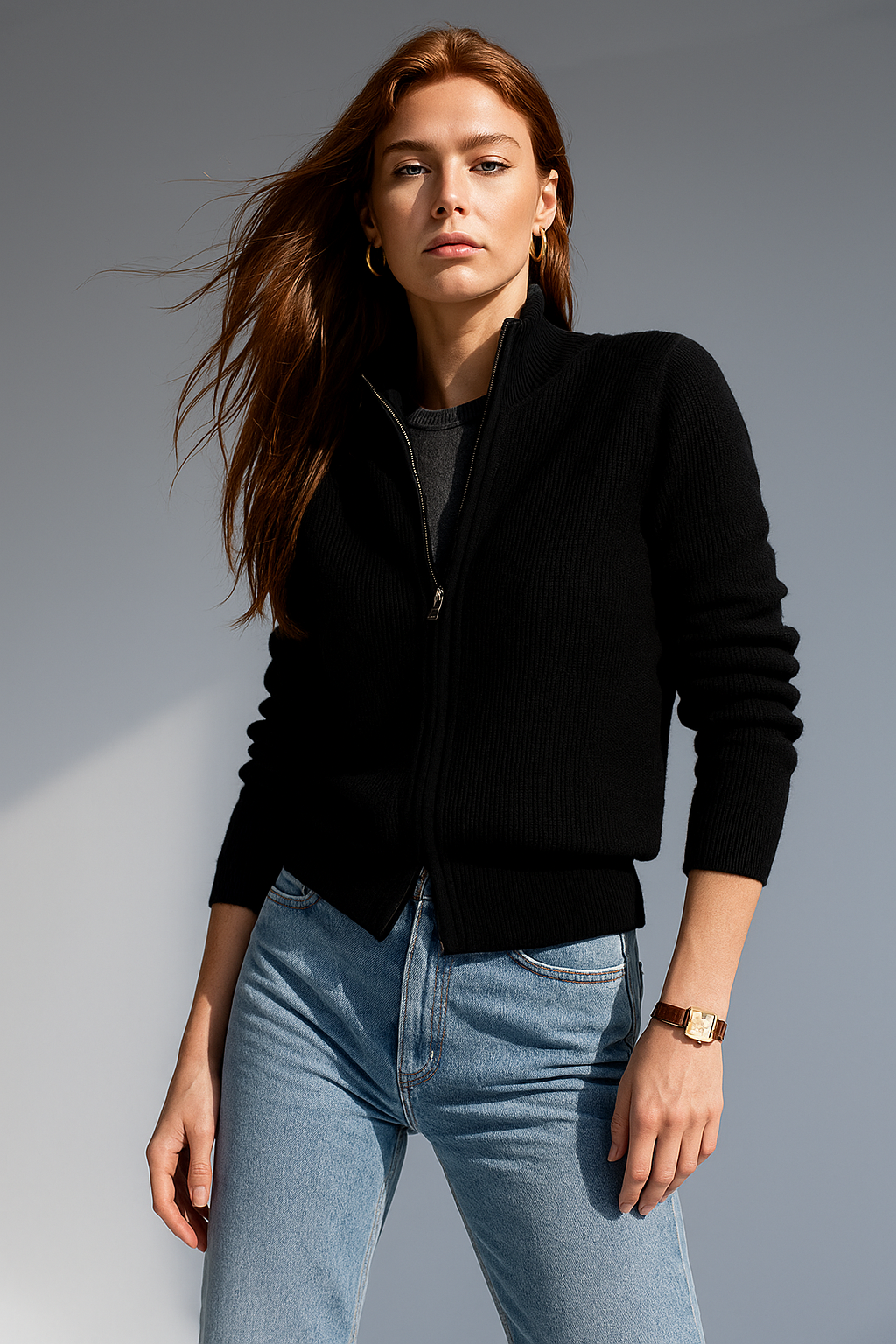 Giulia Ferrandi – Cardigan in Lana con Zip