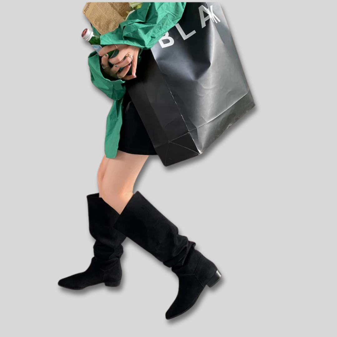 Laszlina - Stivali Eleganti al Ginocchio