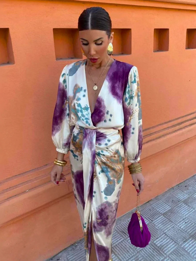 Elara™ | Abito Midi a Due Pezzi