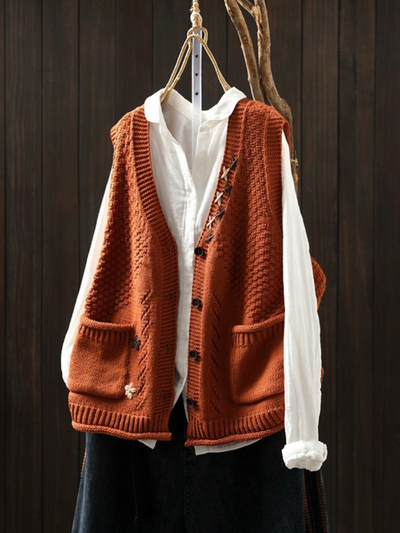 FLORIANNE | GILET IN MAGLIA