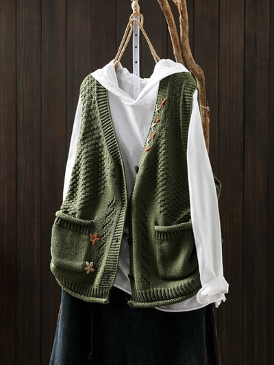 FLORIANNE | GILET IN MAGLIA