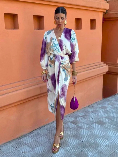 Elara™ | Abito Midi a Due Pezzi