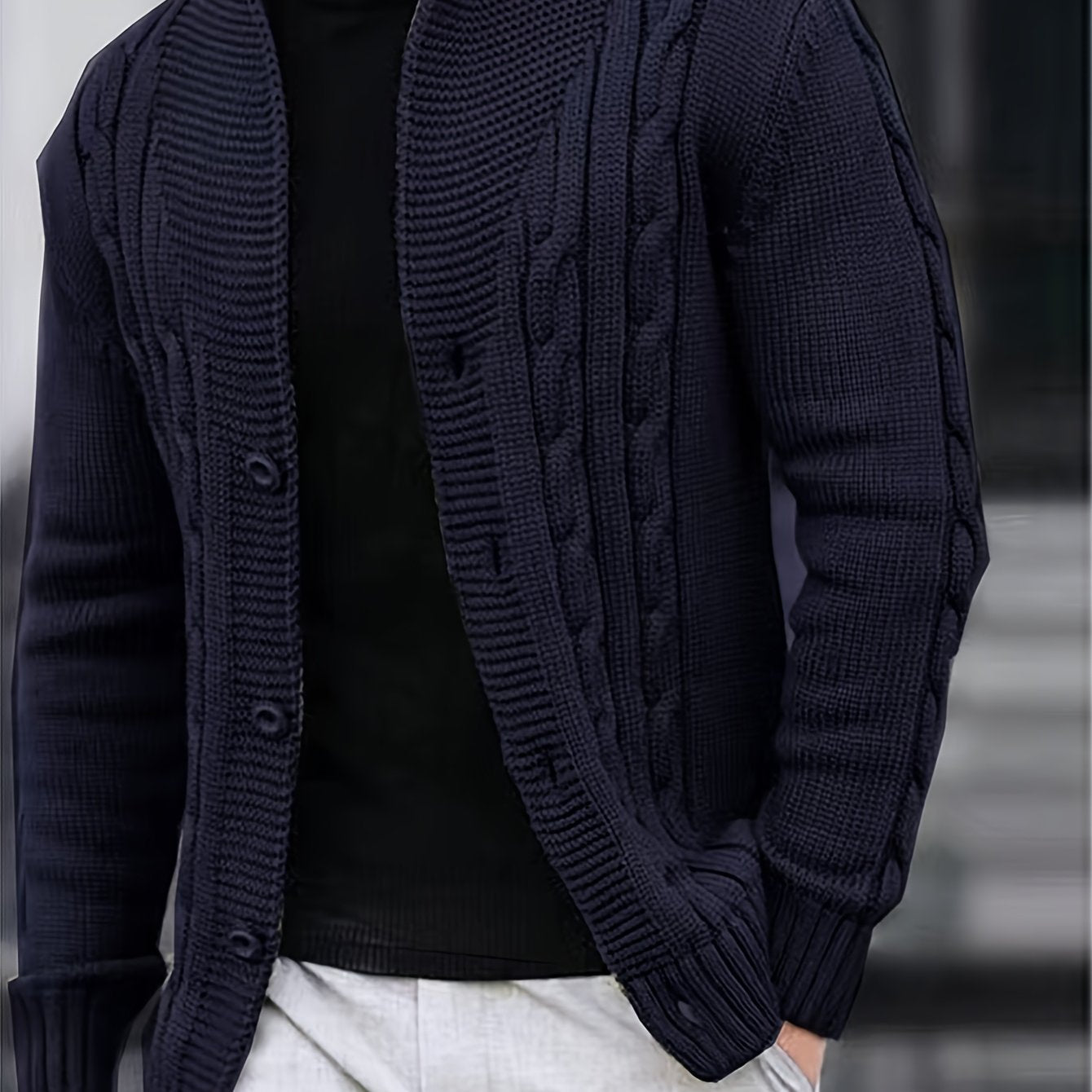Léonard | Cardigan con bottoni in maglia