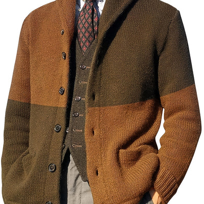 Bastien | Giacca in maglia con bottoni