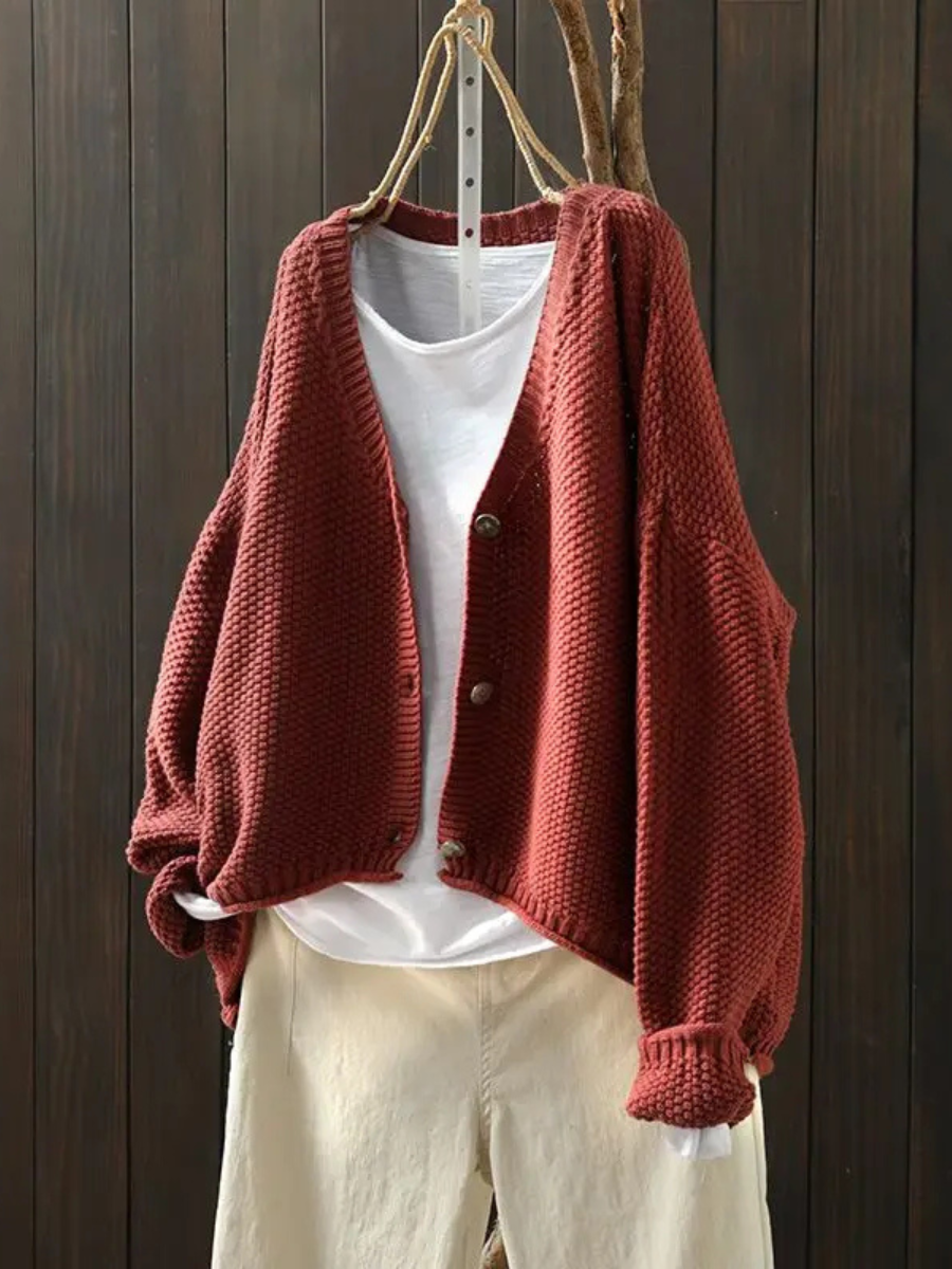 CORALIE | CARDIGAN IN MAGLIA