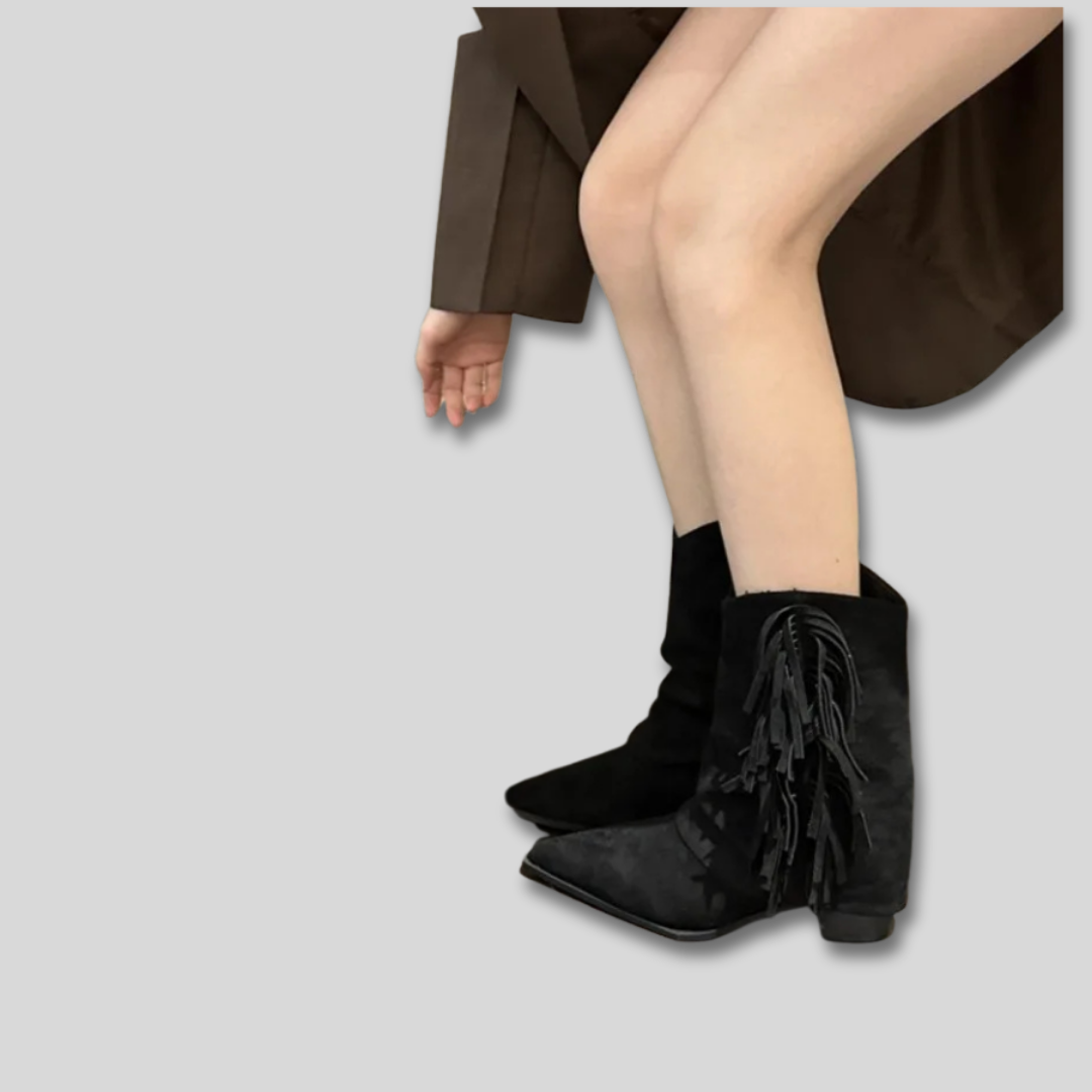 Solange - Stivali Cowboy in Suede