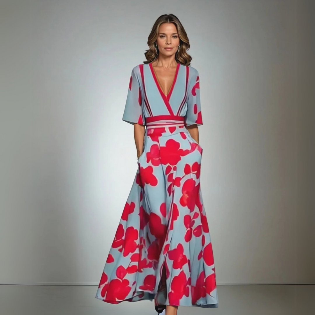 Jamie - Abito elegante con motivo floreale