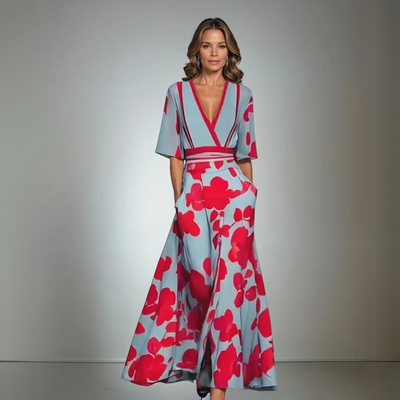 Jamie - Abito elegante con motivo floreale