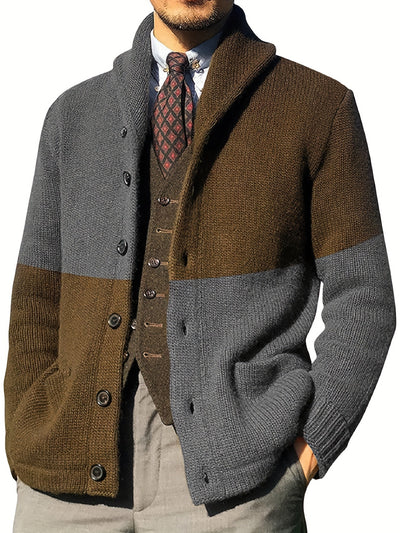 Bastien | Giacca in maglia con bottoni