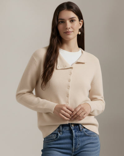 Giulia Moretti – Maglia in Lana Raffinata con Bottoni