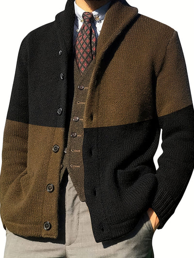 Bastien | Giacca in maglia con bottoni