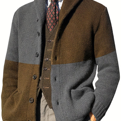 Bastien | Giacca in maglia con bottoni