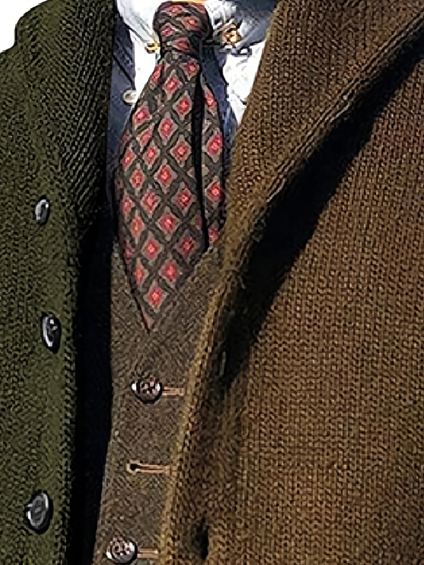 Bastien | Giacca in maglia con bottoni