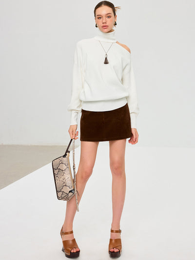 Dolcevita con Dettaglio Spalla Scoperta