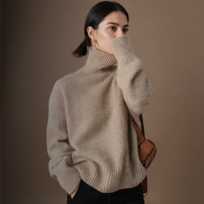 Linea Cashmere - Maglione a collo alto