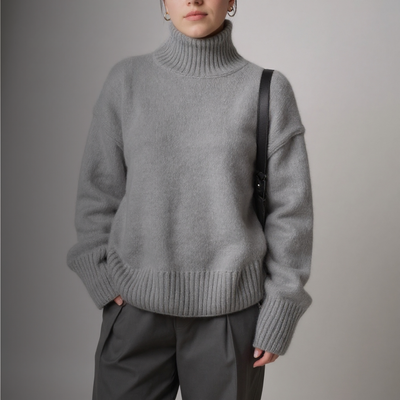 Linea Cashmere - Maglione a collo alto