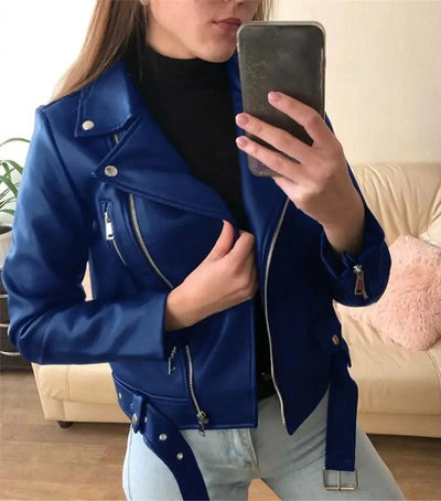 Giacca in Pelle Sintetica "Nina"