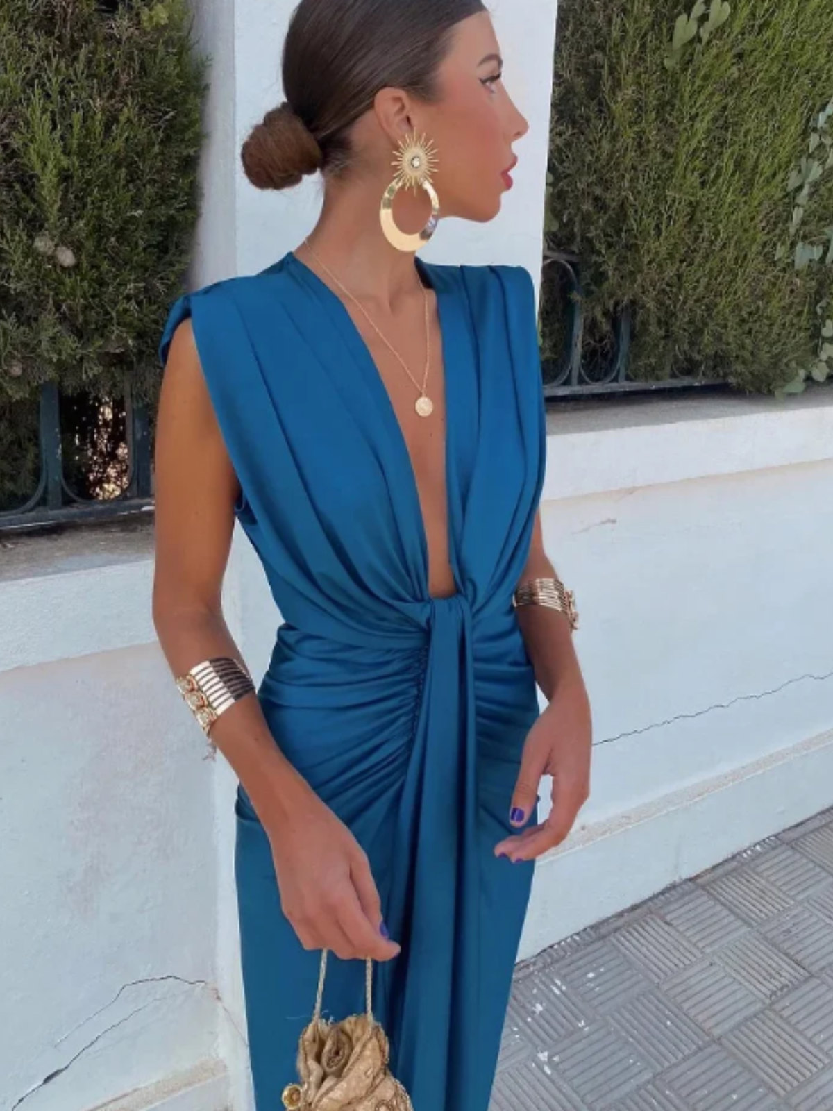 Elaine™ | Abito Elegante con Scollatura a V