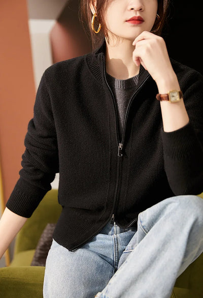 Giulia Ferrandi – Cardigan in Lana con Zip