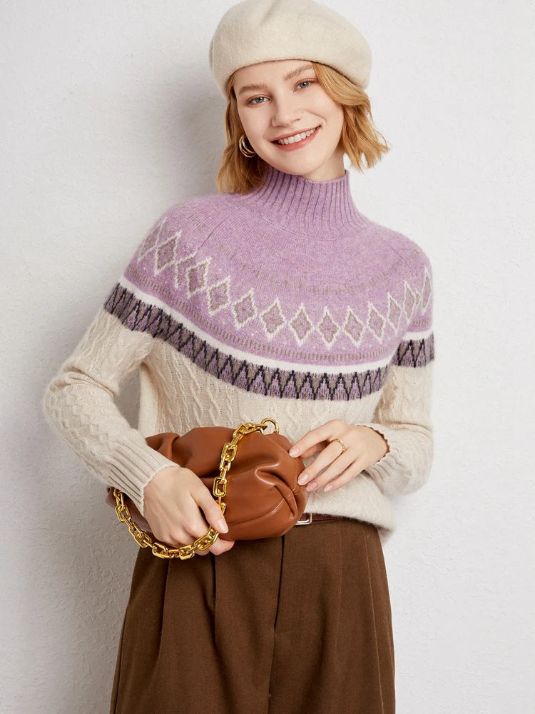 Maglione Northshore Jacquard Nordico