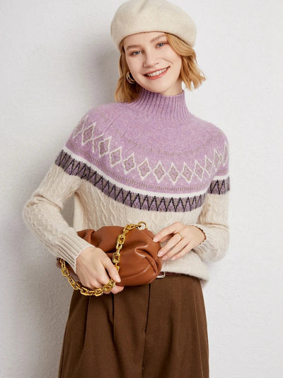 Maglione Northshore Jacquard Nordico