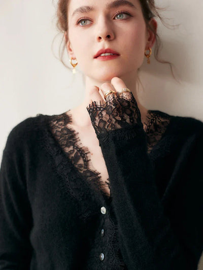 Aurora Cardigan in Pizzo