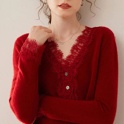 Aurora Cardigan in Pizzo