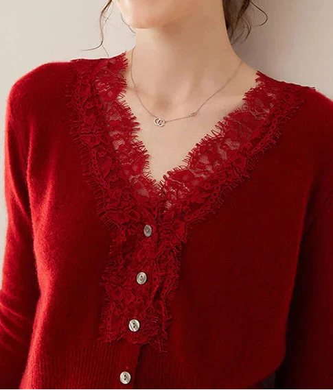 Aurora Cardigan in Pizzo