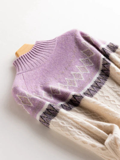 Maglione Northshore Jacquard Nordico