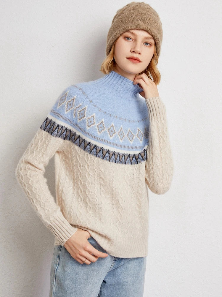 Maglione Northshore Jacquard Nordico