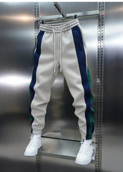 Laurent™ | Pantaloni a Tensione con Strisce Contrapposte