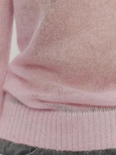 Fenra Maglia Girocollo in Mohair