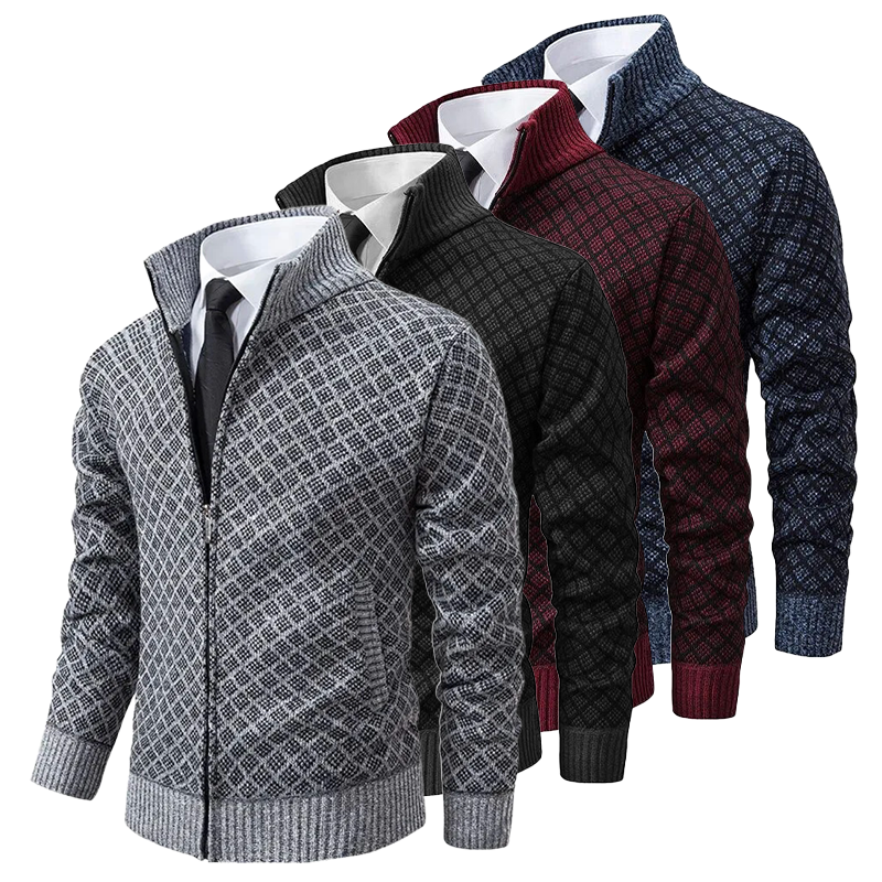 William™ | Elegante Maglione a Coste