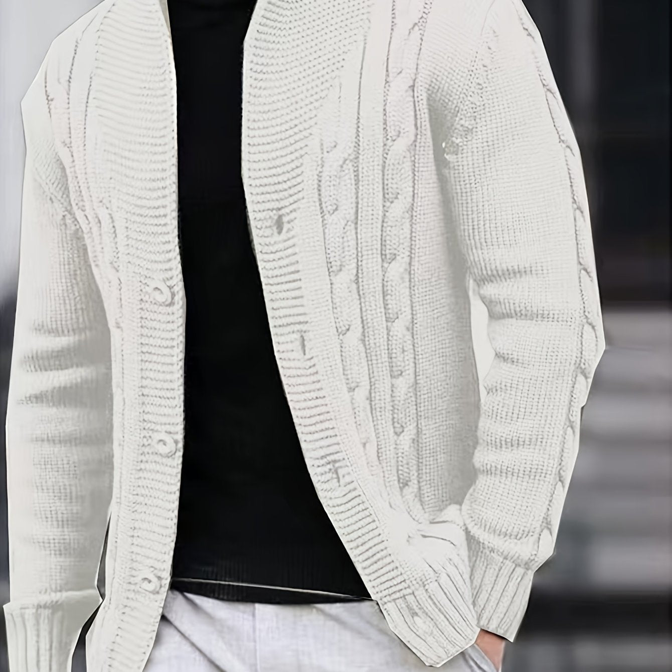 Léonard | Cardigan con bottoni in maglia