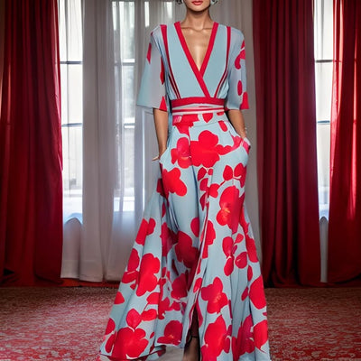 Jamie - Abito elegante con motivo floreale